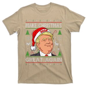 Funny Trump 2024 Make Christmas Great Again Ugly Sweater T-Shirt