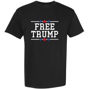 Free Trump 2024 Donald Trump USA Election Garment-Dyed Heavyweight T-Shirt