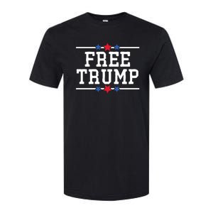 Free Trump 2024 Donald Trump USA Election Softstyle CVC T-Shirt