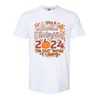 Family Thanksgiving 2024 Thanksgiving Crew Matching Group Softstyle CVC T-Shirt