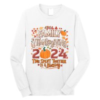 Family Thanksgiving 2024 Thanksgiving Crew Matching Group Long Sleeve Shirt