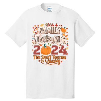 Family Thanksgiving 2024 Thanksgiving Crew Matching Group Tall T-Shirt