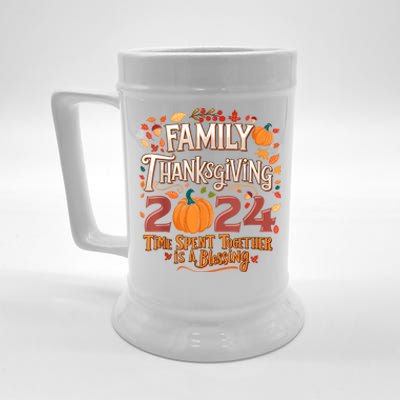 Family Thanksgiving 2024 Thanksgiving Crew Matching Group Beer Stein