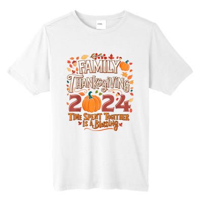 Family Thanksgiving 2024 Thanksgiving Crew Matching Group Tall Fusion ChromaSoft Performance T-Shirt