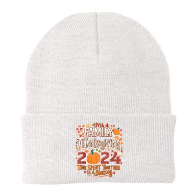 Family Thanksgiving 2024 Thanksgiving Crew Matching Group Knit Cap Winter Beanie