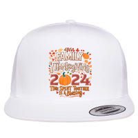 Family Thanksgiving 2024 Thanksgiving Crew Matching Group Flat Bill Trucker Hat