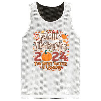 Family Thanksgiving 2024 Thanksgiving Crew Matching Group Mesh Reversible Basketball Jersey Tank