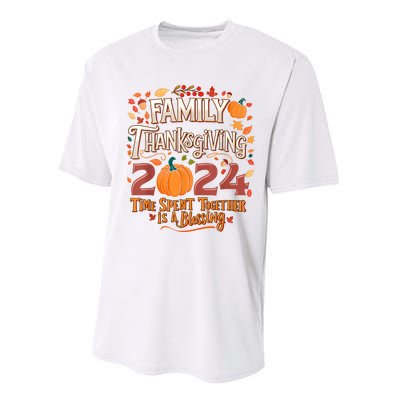 Family Thanksgiving 2024 Thanksgiving Crew Matching Group Performance Sprint T-Shirt