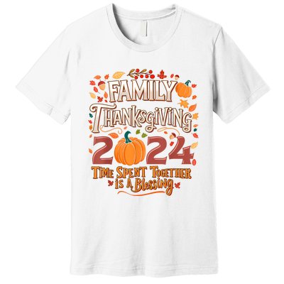 Family Thanksgiving 2024 Thanksgiving Crew Matching Group Premium T-Shirt