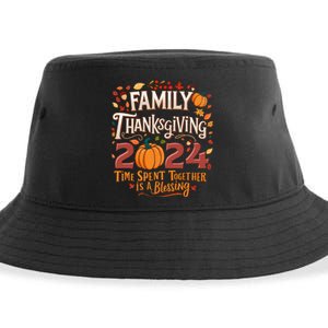 Family Thanksgiving 2024 Thanksgiving Crew Matching Group Gift Sustainable Bucket Hat