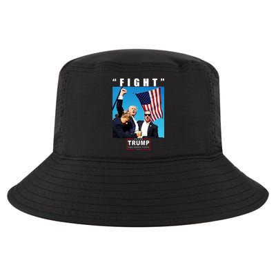 Fight Trump 2024 Take America Back Pennsylvania Rally Shooting Cool Comfort Performance Bucket Hat