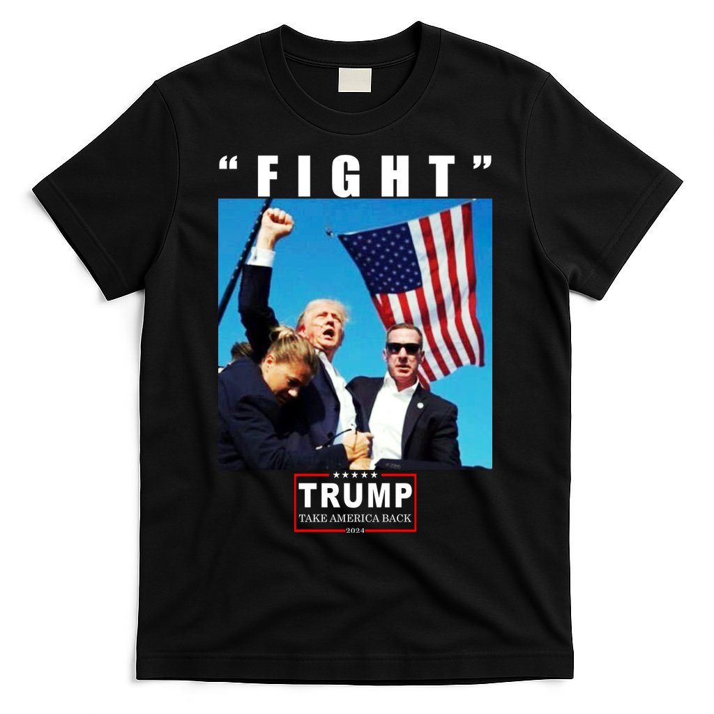Fight Trump 2024 Take America Back Pennsylvania Rally Shooting T-Shirt