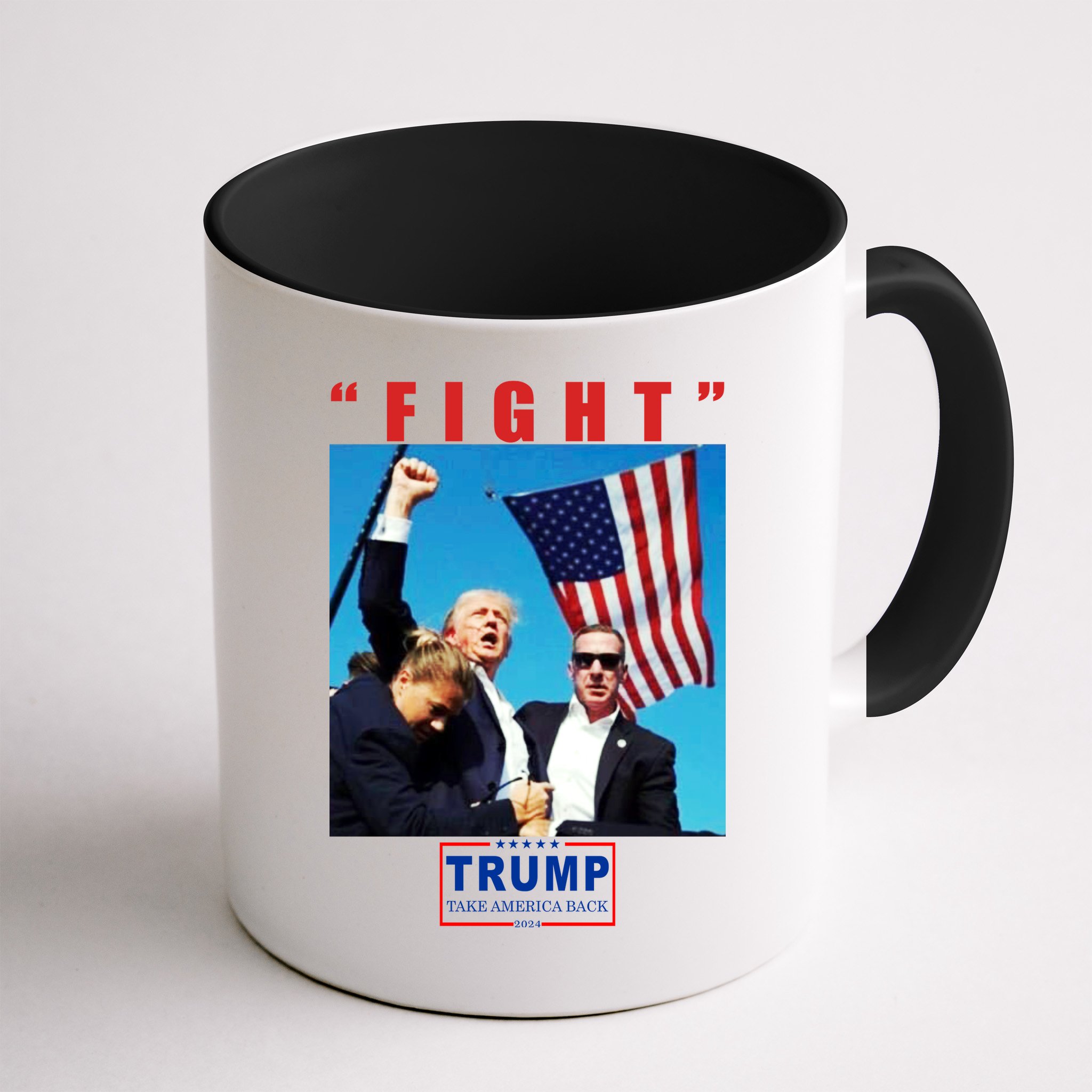 Fight Trump 2024 Take America Back Pennsylvania Rally Shooting Mug
