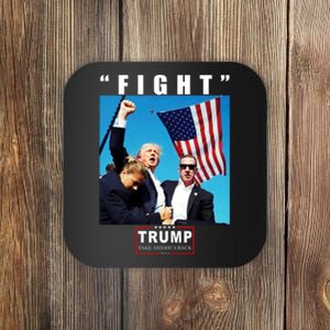 Fight Trump 2024 Take America Back Pennsylvania Rally Shooting Coaster