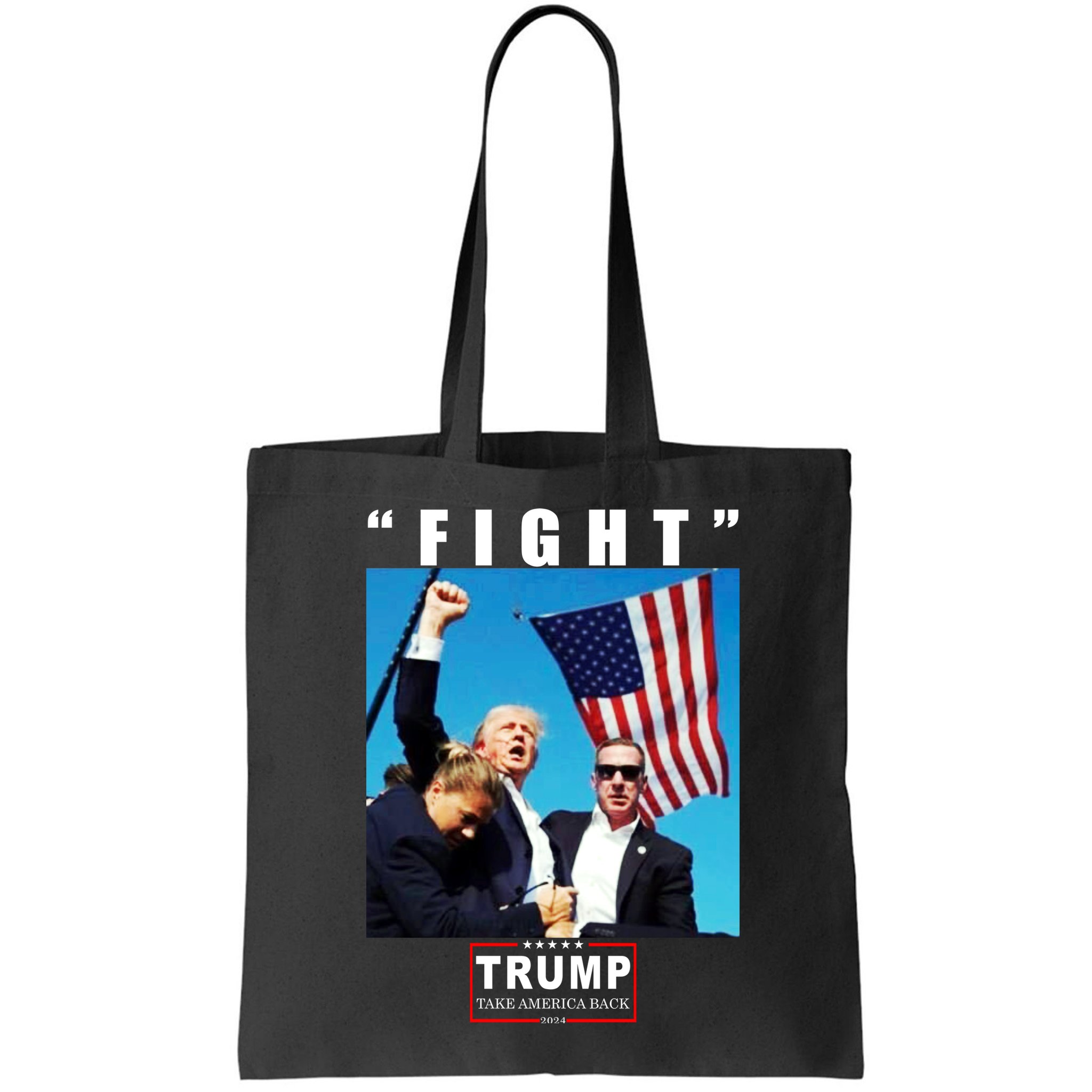 Fight Trump 2024 Take America Back Pennsylvania Rally Shooting Bag