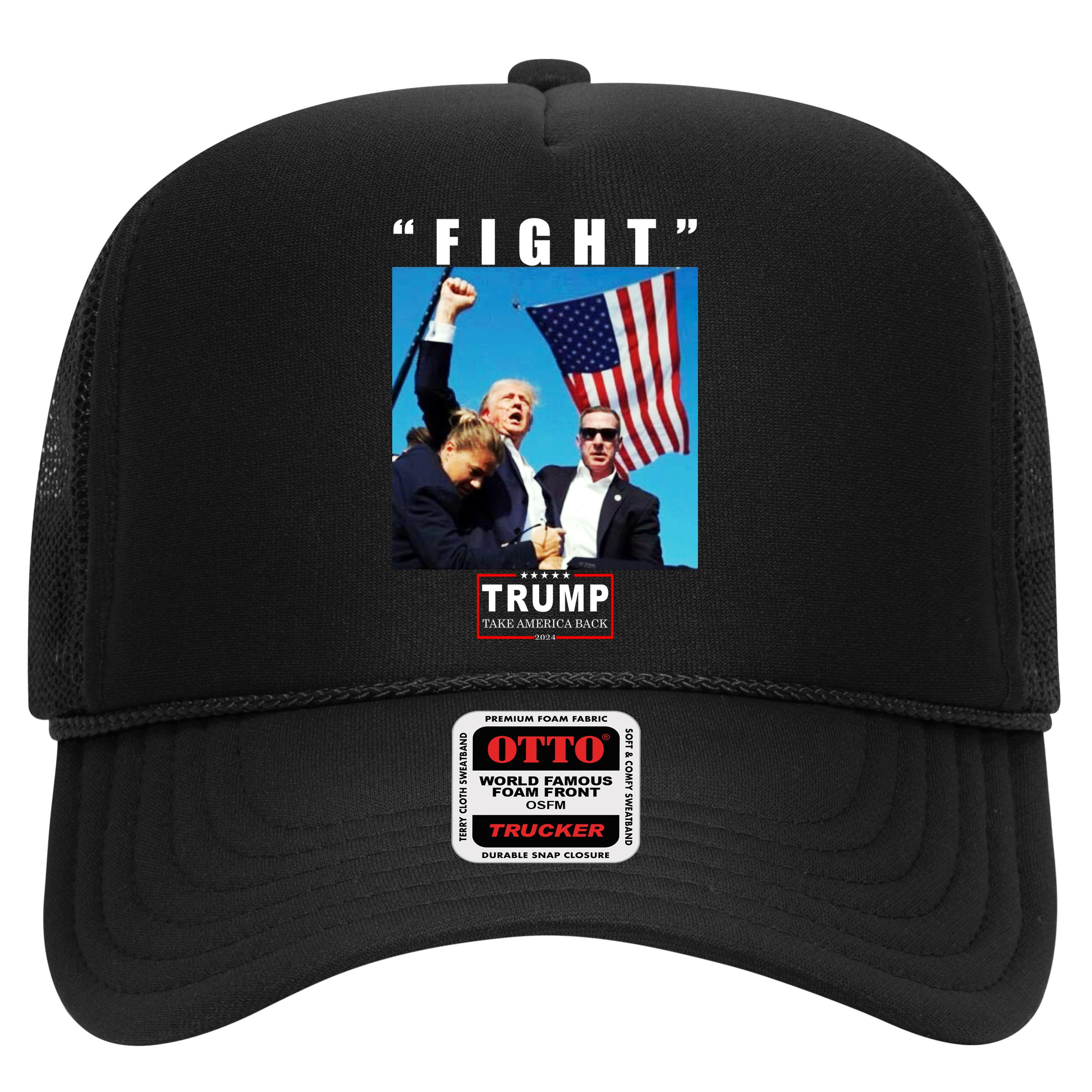Fight Trump 2024 Take America Back Pennsylvania Rally Shooting Hat