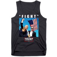 Fight Trump 2024 Take America Back Pennsylvania Rally Shooting Tank Top