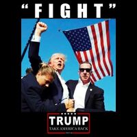 Fight Trump 2024 Take America Back Pennsylvania Rally Shooting Womens T-Shirt