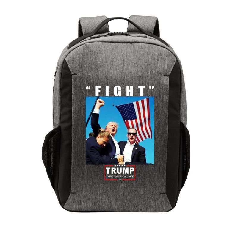 Fight Trump 2024 Take America Back Pennsylvania Rally Shooting Vector Backpack