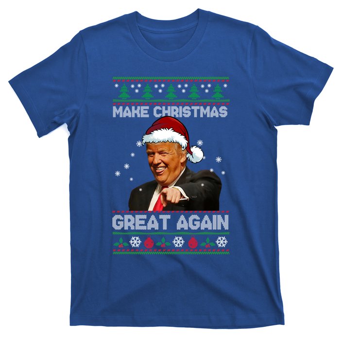 Funny Trump 2024 Make Christmas Great Again Cool Gift T-Shirt