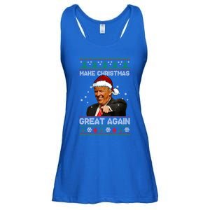 Funny Trump 2024 Make Christmas Great Again Cool Gift Ladies Essential Flowy Tank