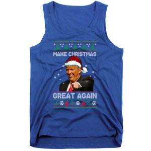 Funny Trump 2024 Make Christmas Great Again Cool Gift Tank Top