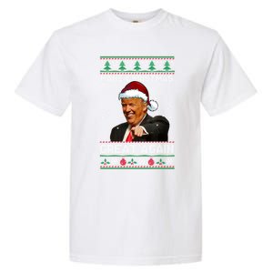 Funny Trump 2024 Make Christmas Great Again Cool Gift Garment-Dyed Heavyweight T-Shirt