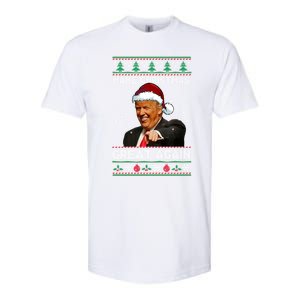 Funny Trump 2024 Make Christmas Great Again Cool Gift Softstyle CVC T-Shirt