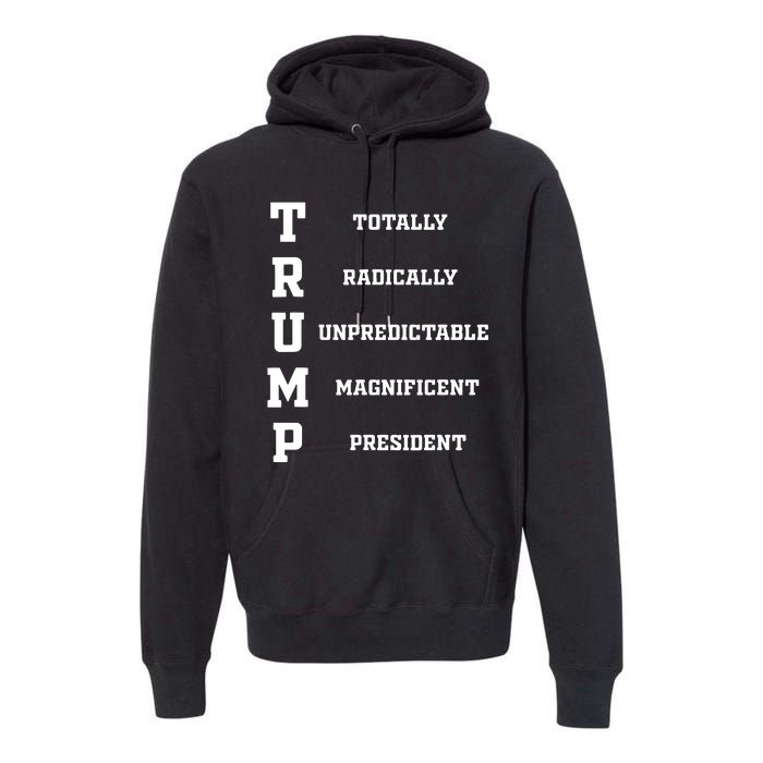 Funny Trump 2024 President Shirts 2024 Election Premium Hoodie