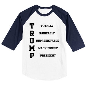 Funny Trump 2024 President Shirts 2024 Election Baseball Sleeve Shirt