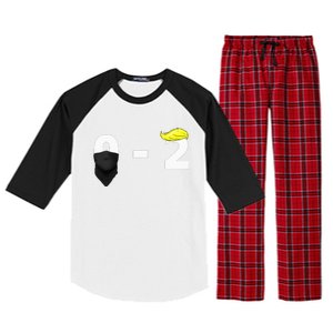 Funny Trump 2024 Raglan Sleeve Pajama Set