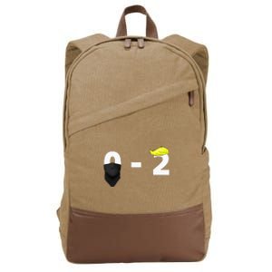 Funny Trump 2024 Cotton Canvas Backpack