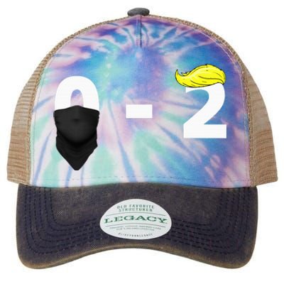 Funny Trump 2024 Legacy Tie Dye Trucker Hat