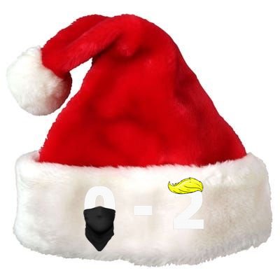 Funny Trump 2024 Premium Christmas Santa Hat