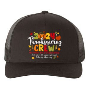 Family Thanksgiving 2024 Thanksgiving Crew Turkey Matching Yupoong Adult 5-Panel Trucker Hat