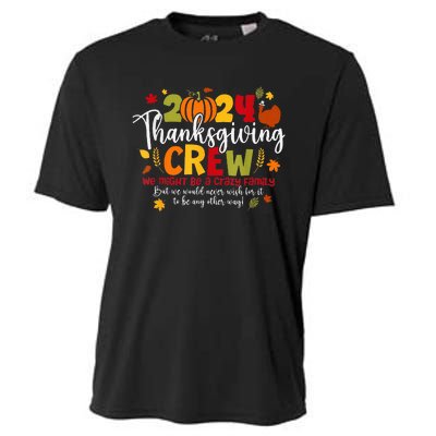 Family Thanksgiving 2024 Thanksgiving Crew Turkey Matching Cooling Performance Crew T-Shirt