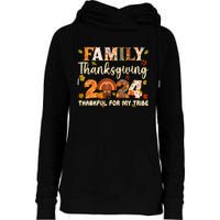 Family Thanksgiving 2024 Thanksgiving Crew Matching Group Womens Funnel Neck Pullover Hood