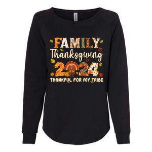 Family Thanksgiving 2024 Thanksgiving Crew Matching Group Womens California Wash Sweatshirt