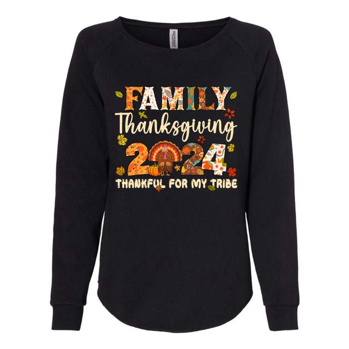 Family Thanksgiving 2024 Thanksgiving Crew Matching Group Womens California Wash Sweatshirt