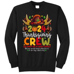 Family Thanksgiving 2024 Thanksgiving Crew Turkey Matching Sweatshirt