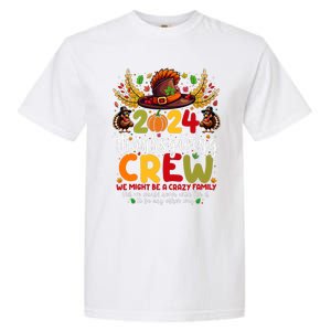 Family Thanksgiving 2024 Thanksgiving Crew Turkey Matching Garment-Dyed Heavyweight T-Shirt