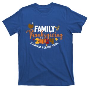 Family Thanksgiving 2024 Thankful For My Tribe Matching Gift T-Shirt