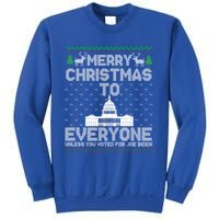 Funny Trump 2024 Merry Christmas To Everyone Ugly Cool Gift Sweatshirt