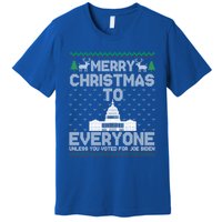 Funny Trump 2024 Merry Christmas To Everyone Ugly Cool Gift Premium T-Shirt