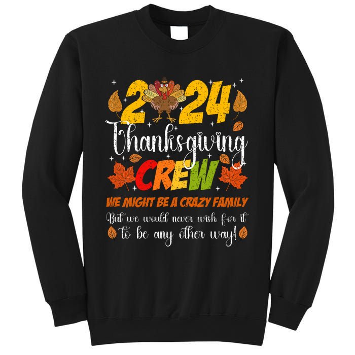 Family Thanksgiving 2024 Thanksgiving Crew Matching Sweatshirt