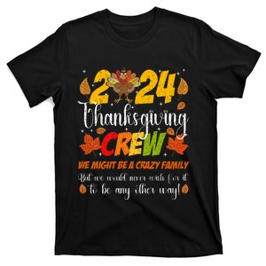 Family Thanksgiving 2024 Thanksgiving Crew Matching T-Shirt