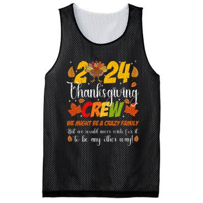 Family Thanksgiving 2024 Thanksgiving Crew Matching Mesh Reversible Basketball Jersey Tank