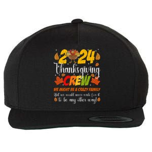 Family Thanksgiving 2024 Thanksgiving Crew Matching Wool Snapback Cap