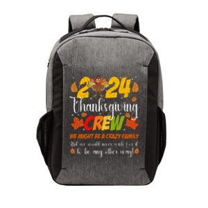 Family Thanksgiving 2024 Thanksgiving Crew Matching Vector Backpack