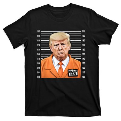 Funny Trump 2024 Prisoner Mugshot T-Shirt